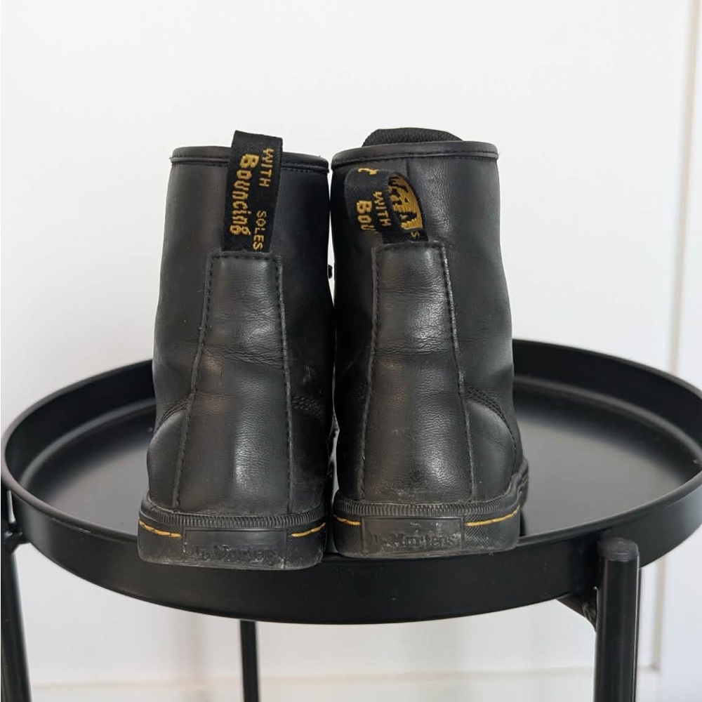 Dr Martens Sheridan Boots Women’s 37 Black Matte High Top Lace Up Sneaker Boots - Picture 8 of 10